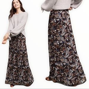 WAYF signoret paisley print maxi skirt size XS